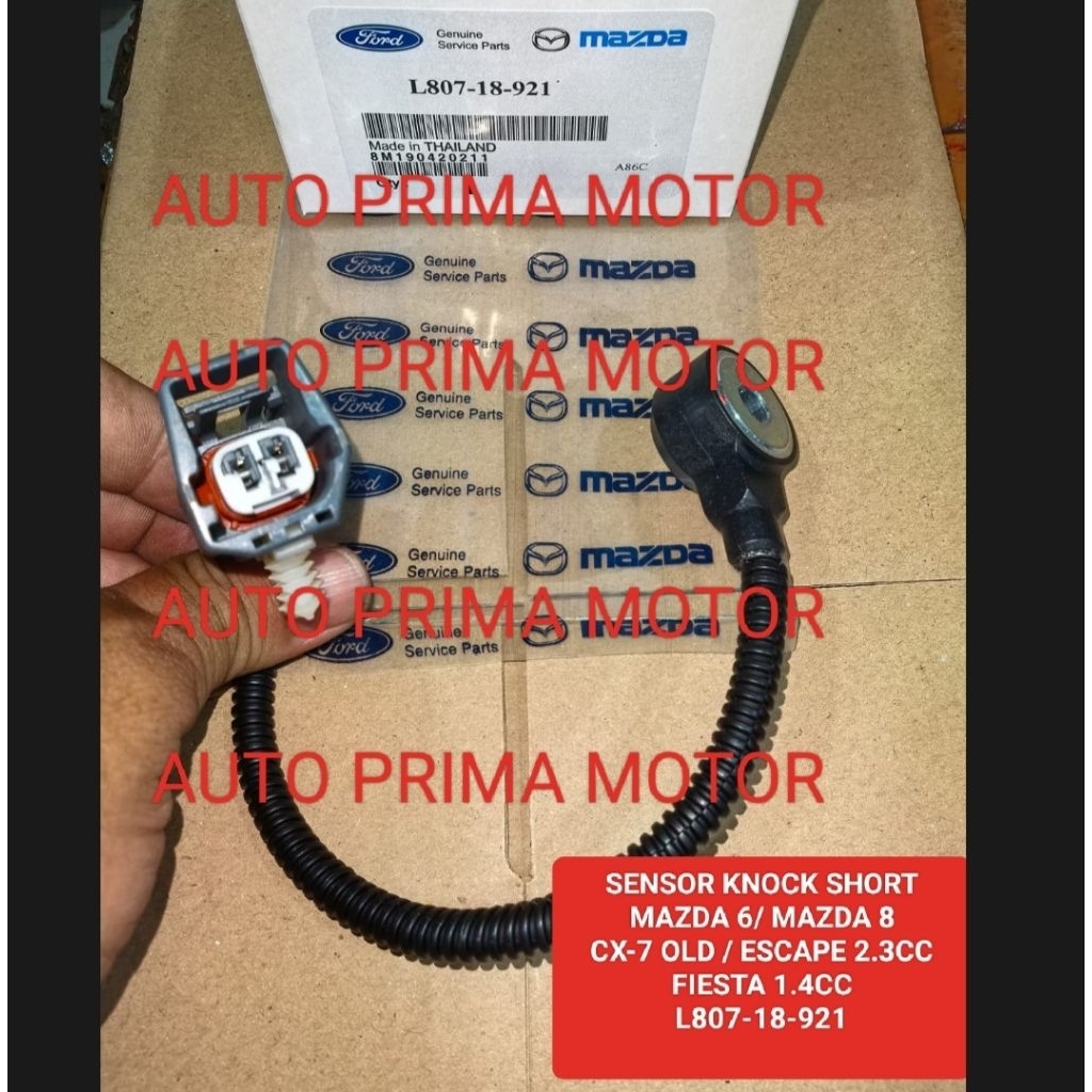 SENSOR KNOCKING KNOK KNOCK SHORT PENDEK MAZDA 6 MAZDA 8 CX7 OLD ESCAPE 2.3 FIESTA 1.4 L807-18-921 OR