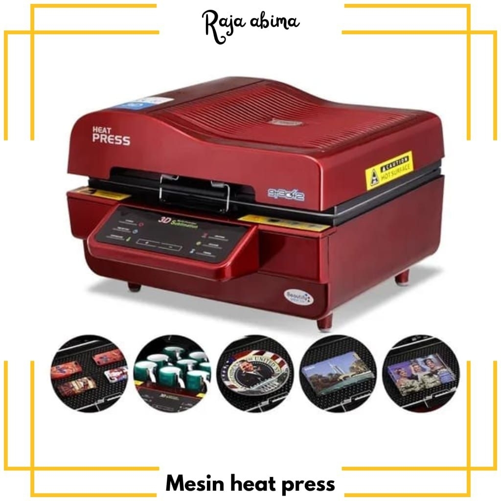 mesin sublim heat press st- 3042 second