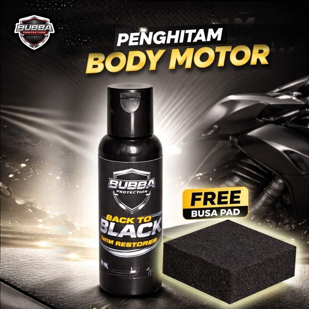 PENGHITAM BODY MOTOR & MOBIL PERMANEN / PENGHITAM DASHBOARD MOTOR / PENGHITAM PLASTIK