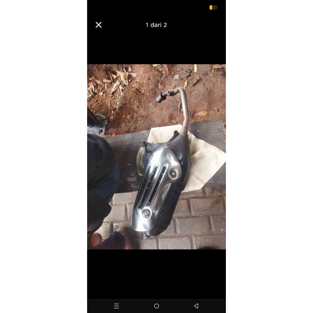 knalpot vespa matic primavera sprint iget