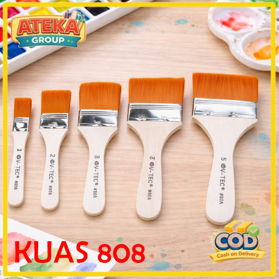 [PCS] V-TEC KUAS LUKIS BESAR 808 BRUSH