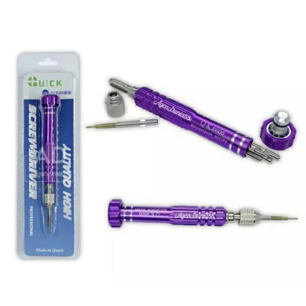 ALAT SERVIS BONGKAR HP OBENG 5 in MATA OBENG Ada 5 magnet 1set ori