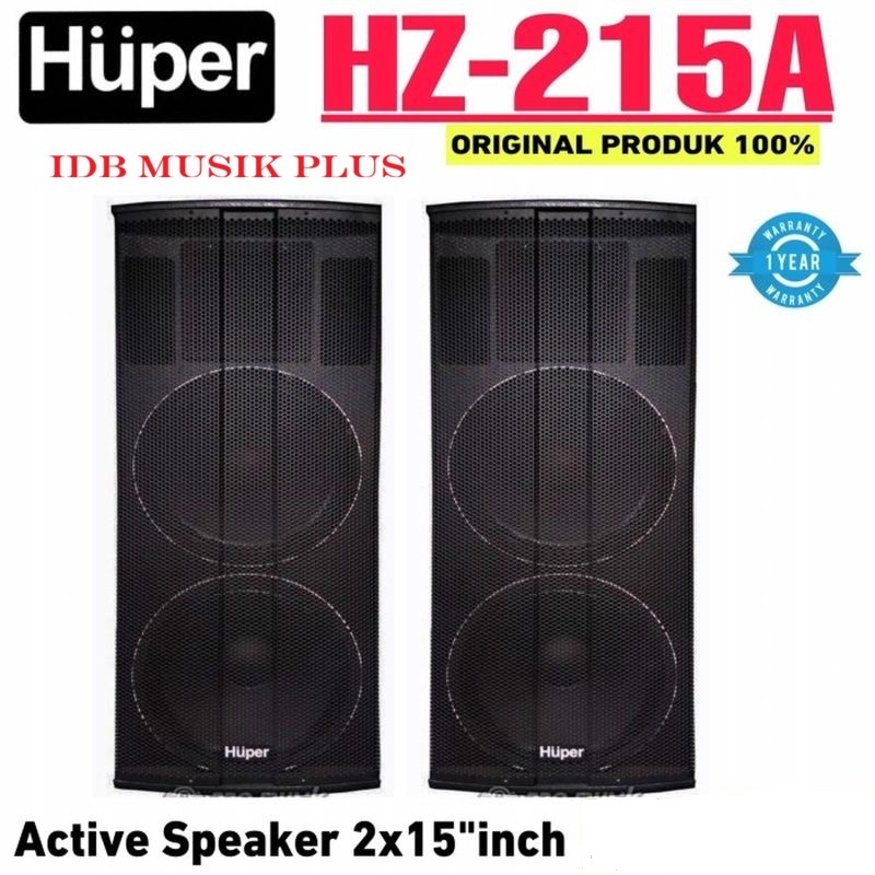 Speaker Aktif 2x15" Huper HZ215A HZ 215A Original