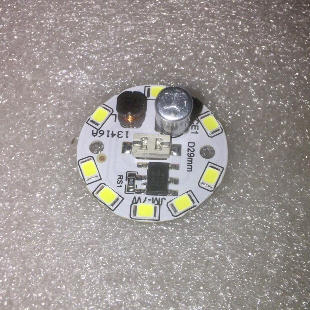 PCB Lampu LED AC Putih 7W