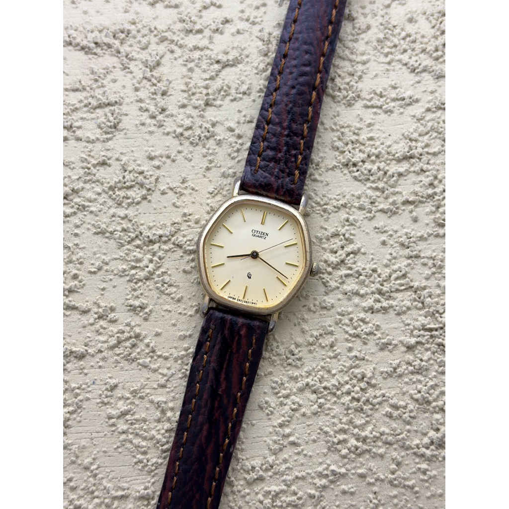 Dresswatch Jam tangan Citizen Tank Hexagonal Second Preloved