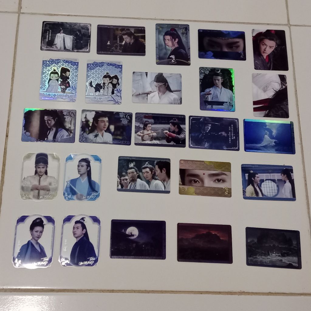 [READY INA] OFFICIAL MERCHANDISE THE UNTAMED - PHOTOCARD LAN ZHAN & WEI YING