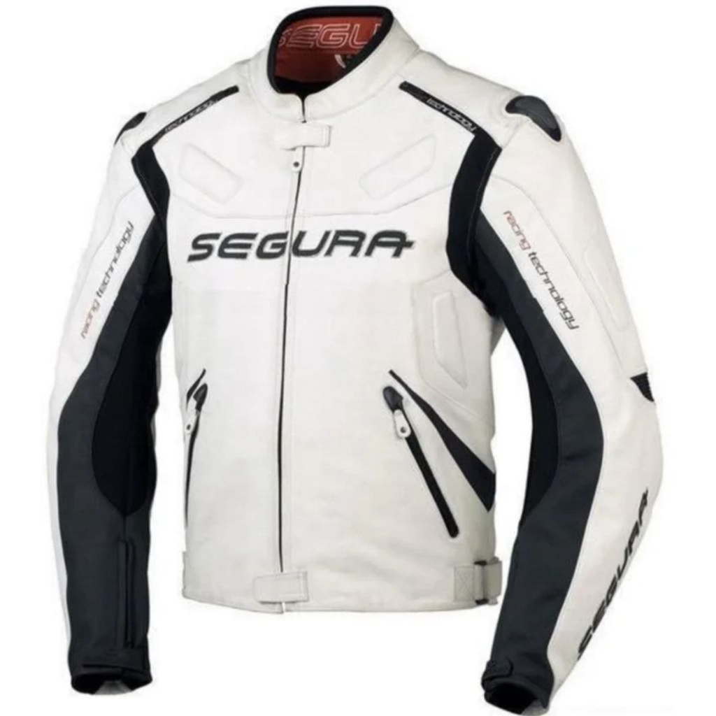 SEGURA TITANIUM leather jacket not avirex schott perfecto rbc