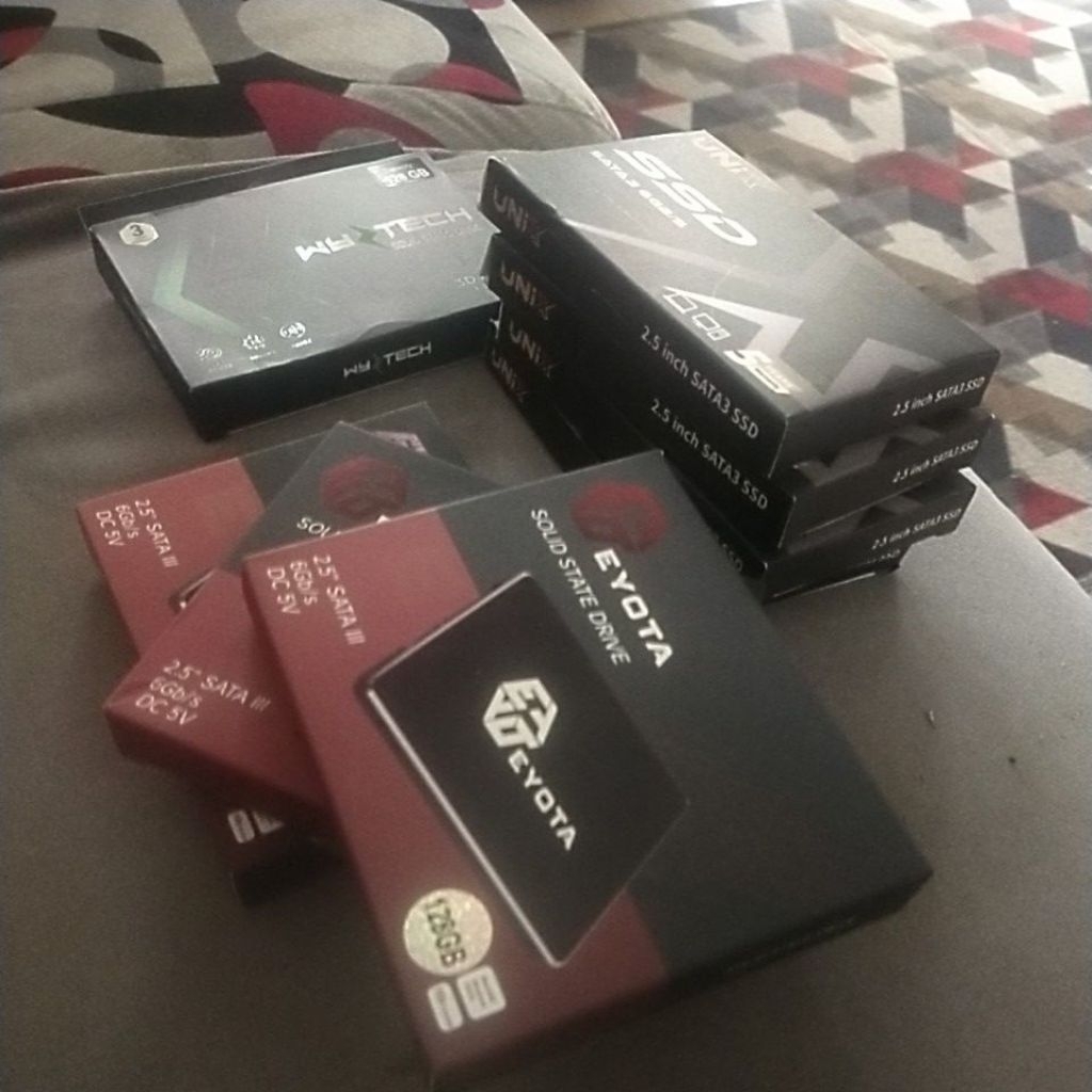 new ssd sata 128gb merk eyota, wyztech, unix