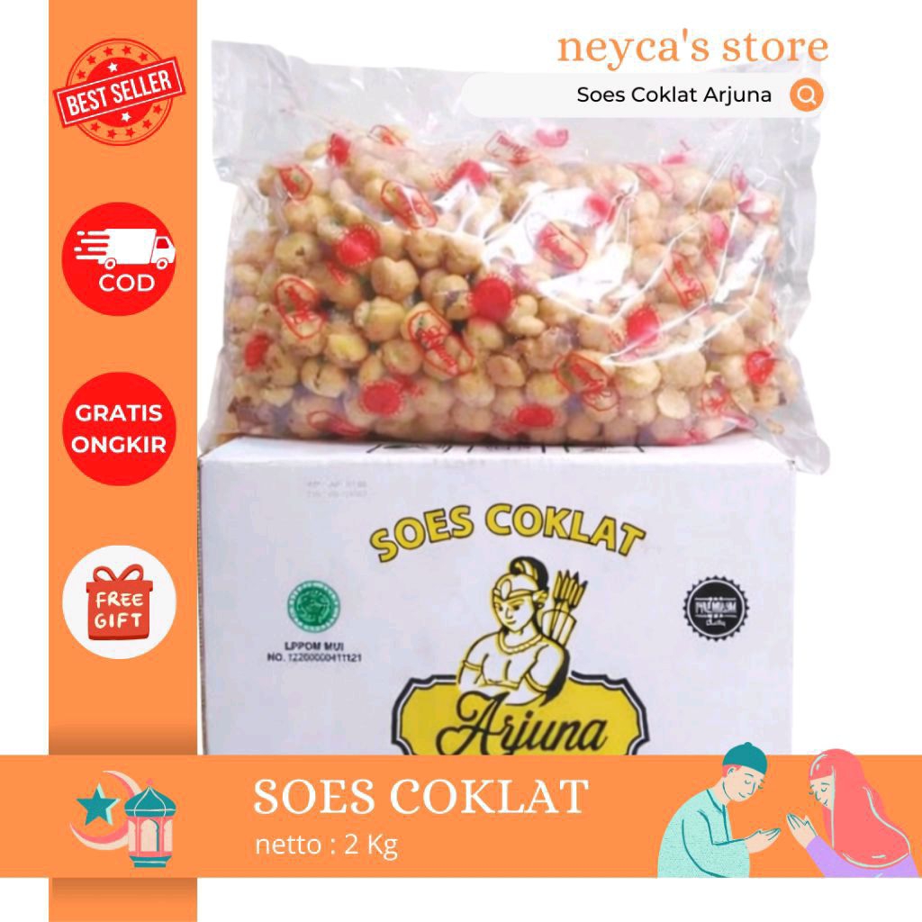 soes coklat arjuna 2kg