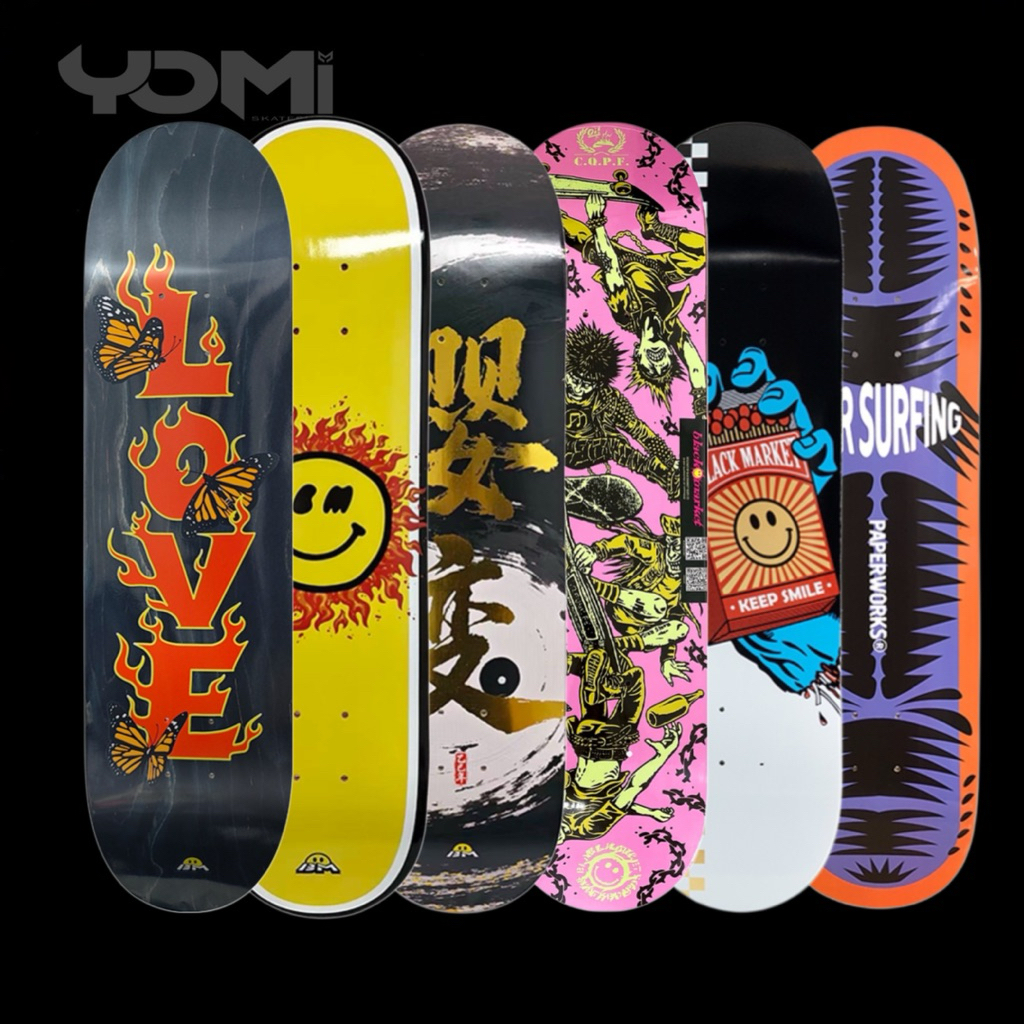Blackmarket Skateboard Deck ukuran 7.5 8.0 8.25 | Papan Skateboard