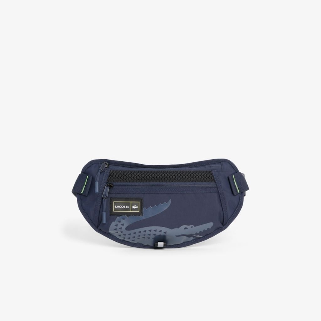 Lacoste Men's Play in Sling Bag Belt Bag Pria - Blue