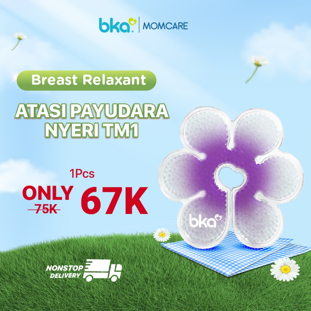 BKA Breast Relaxant 1 Pcs - Gel Pereda Nyeri Payudara TM1 / BKA Breast Relaxant Gel / Pelancar ASI A