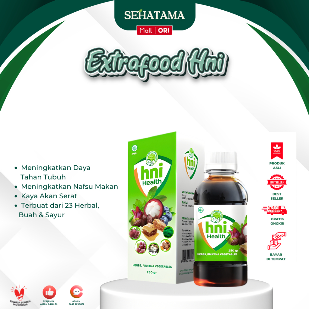 EXTRA FOOD ( HNI HEALTH) - ExFo - EXTRAFOOD  - Ekstra Food - HNI BPOM