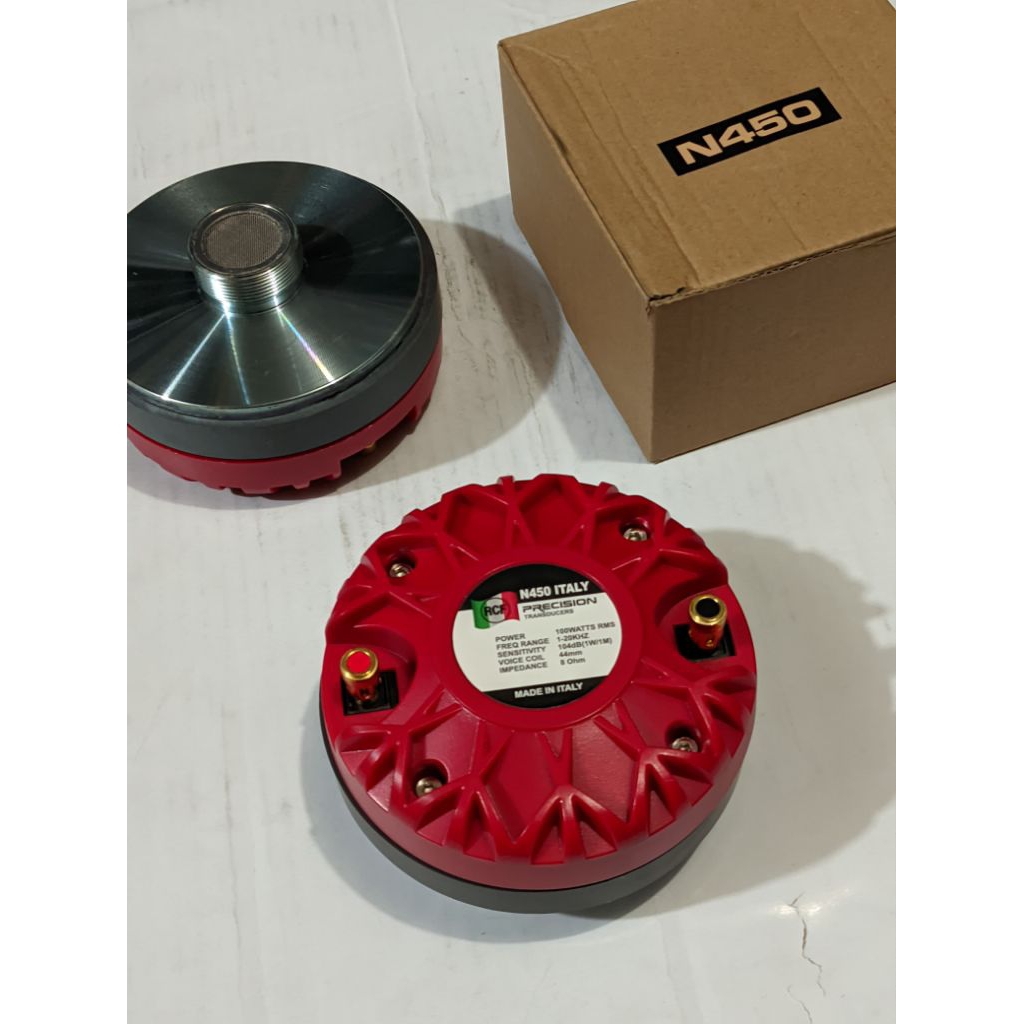 Tweeter rcf N450 ITALY 100watt grade A original Italy/ tweeter murah rcf N450 italy
