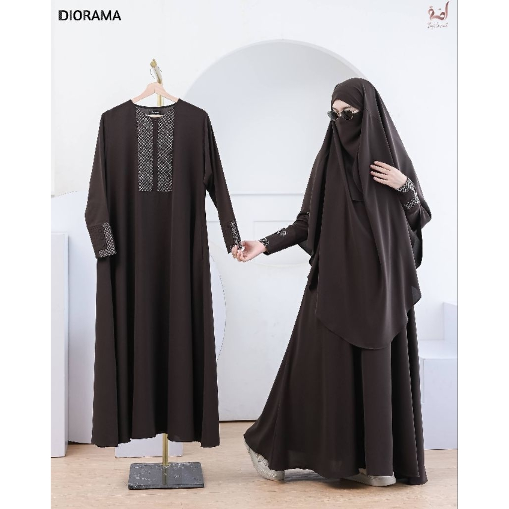 DIORA by UMMAH | SET GAMIS DAN KHIMAR