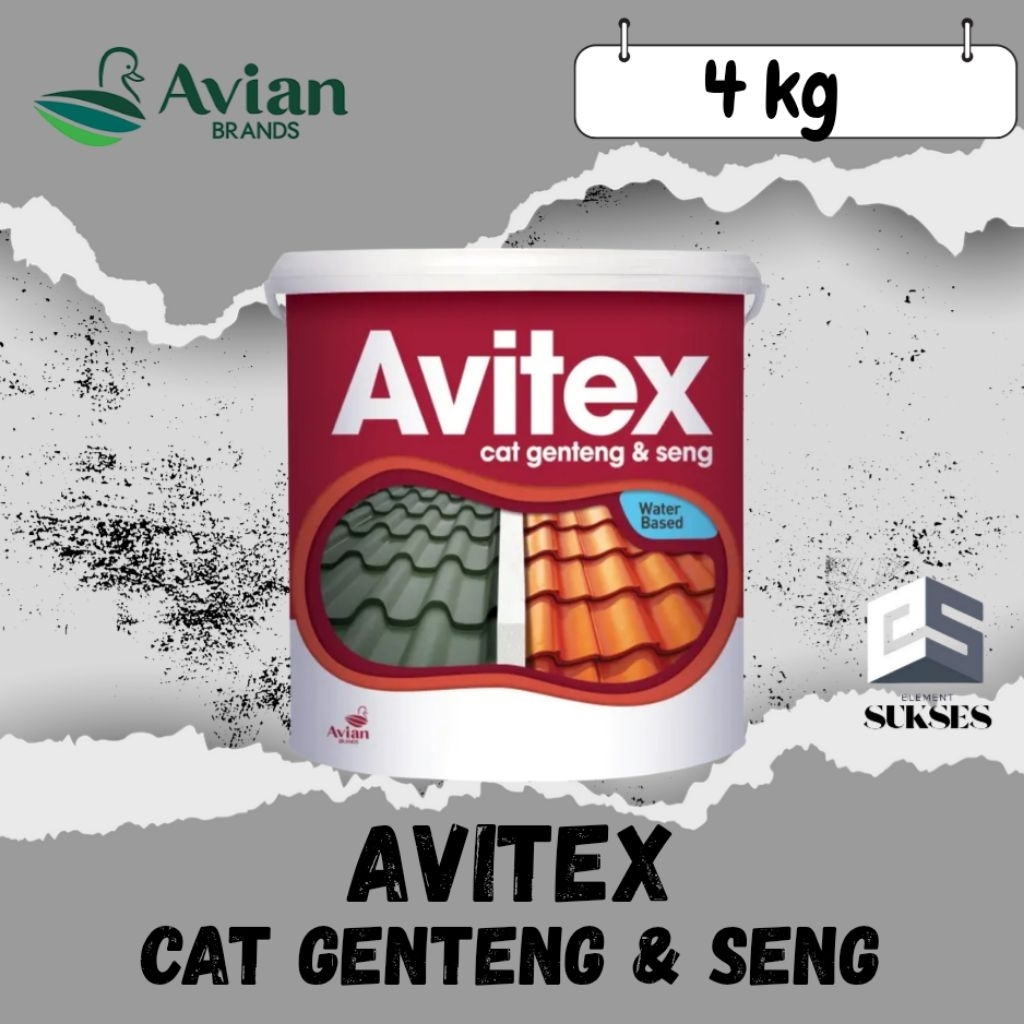 AVITEX ROOF Cat genteng dan seng 4Kg