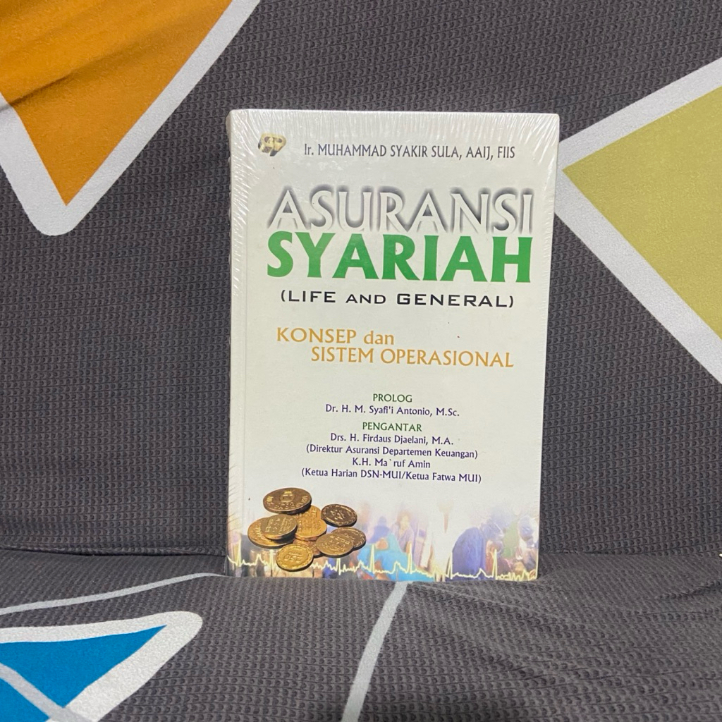 ORIGINAL Buku Asuransi Syariah Konsep Sistem Operasional Gema Insani M Syakir Sula HARD COVER SEGEL