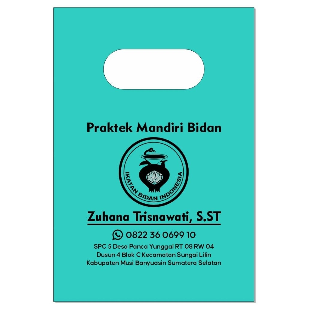 Plastik Obat Custom/Plastik Sablon/Plastik Packing/Plastik Olshop/Plastik Apotek