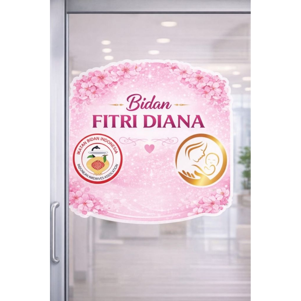 Stiker Kaca One Way Custom/Stiker Pintu/Stiker Jendela