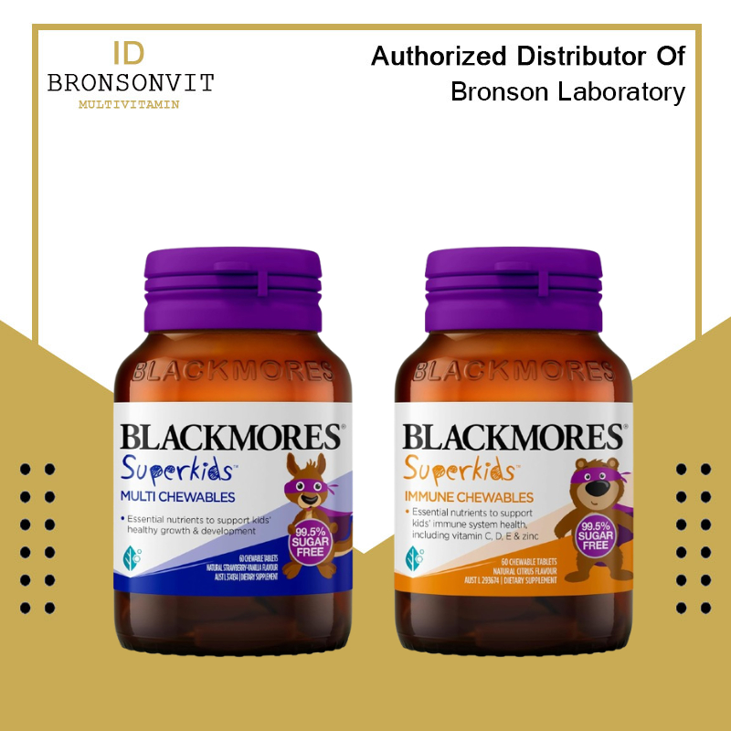 Blackmores Superkids Multivitamin and Immune Chewables 60 tablets