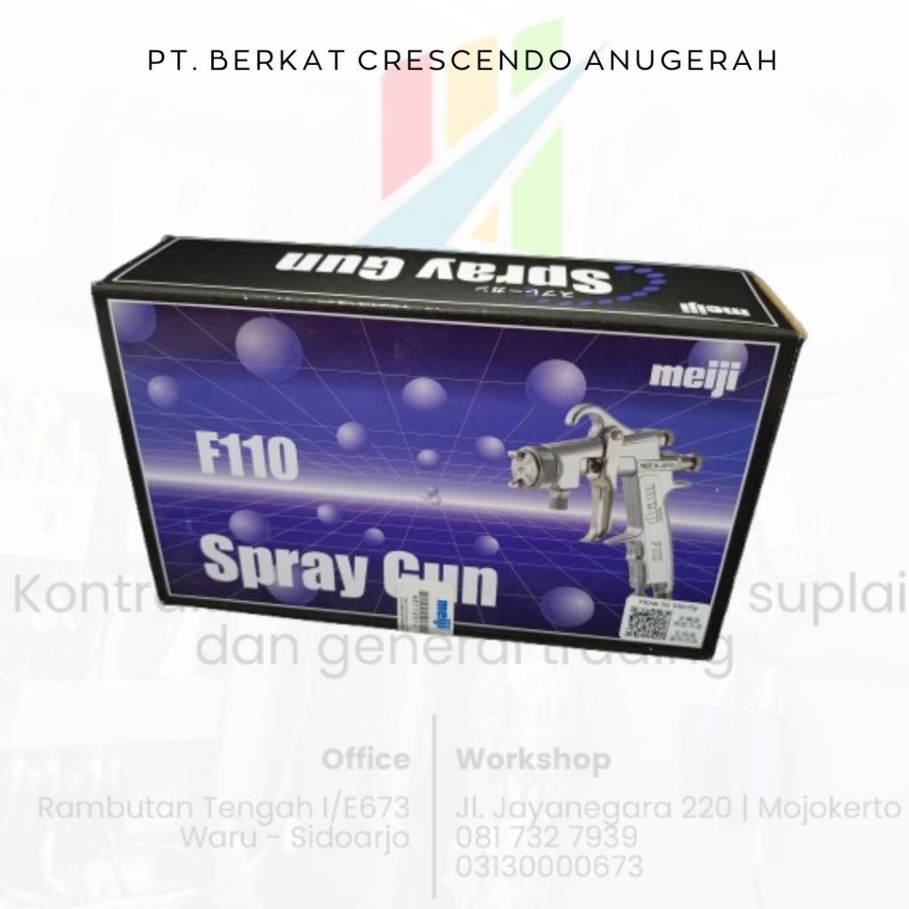 MeijiSprayGunF110OriJepang