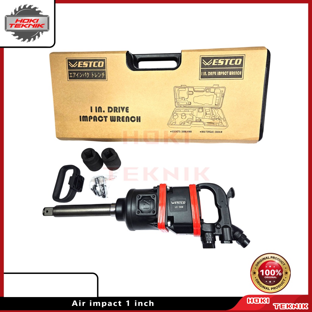 Air impact 1 inch Alat Buka Baut Roda Truk Angin