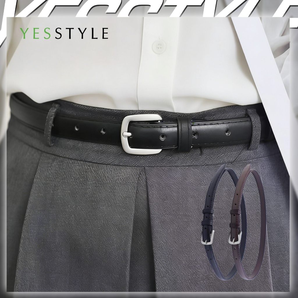 Yesstyle Ikat Pinggang Wanita PU Leather Casual Belt Fashion Stylish