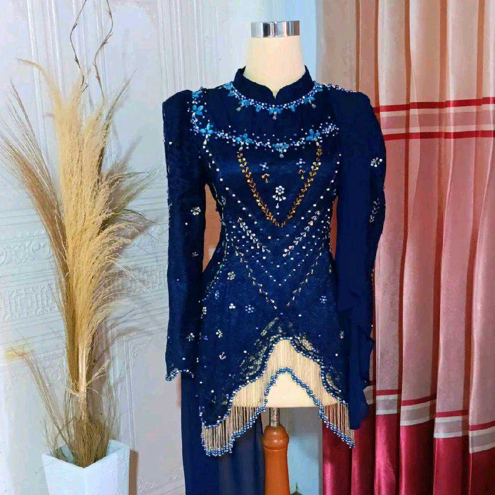 Kebaya Mewah Bahan Brokat Canthili Premium Kebaya Lamaran Wisuda