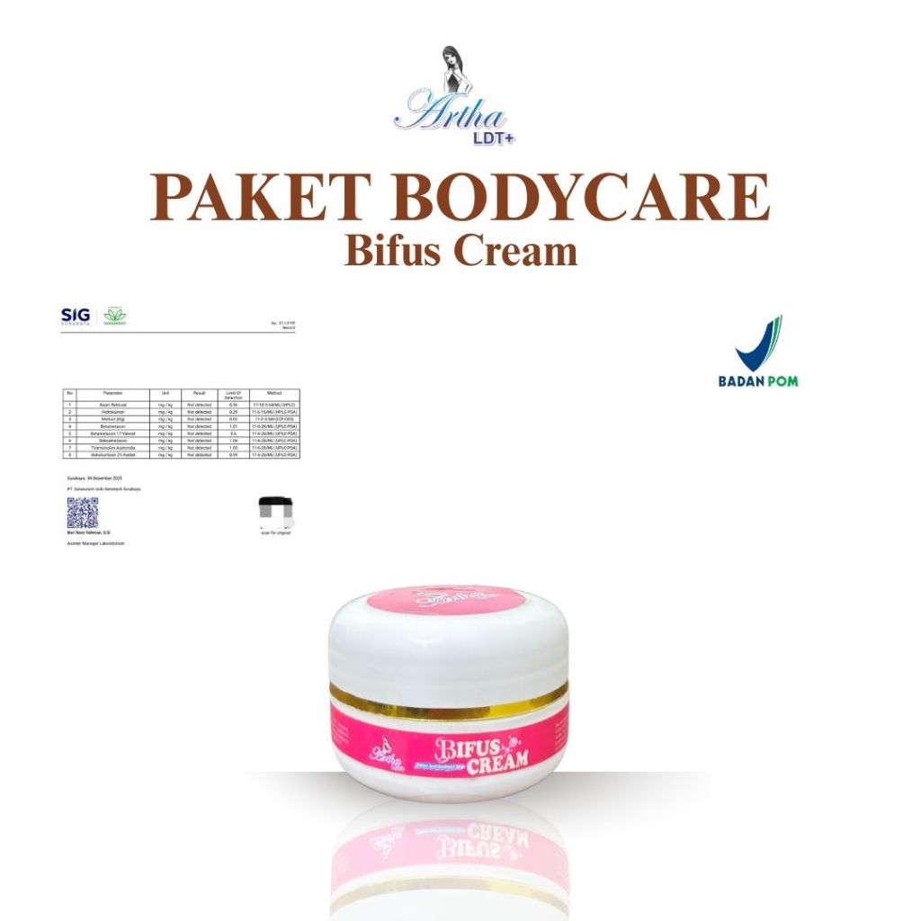 ARTHA LDT+] - SPESIAL  LOUNCHING NEW PRODUK BIFUS BODY CREAM ARTHA LDT