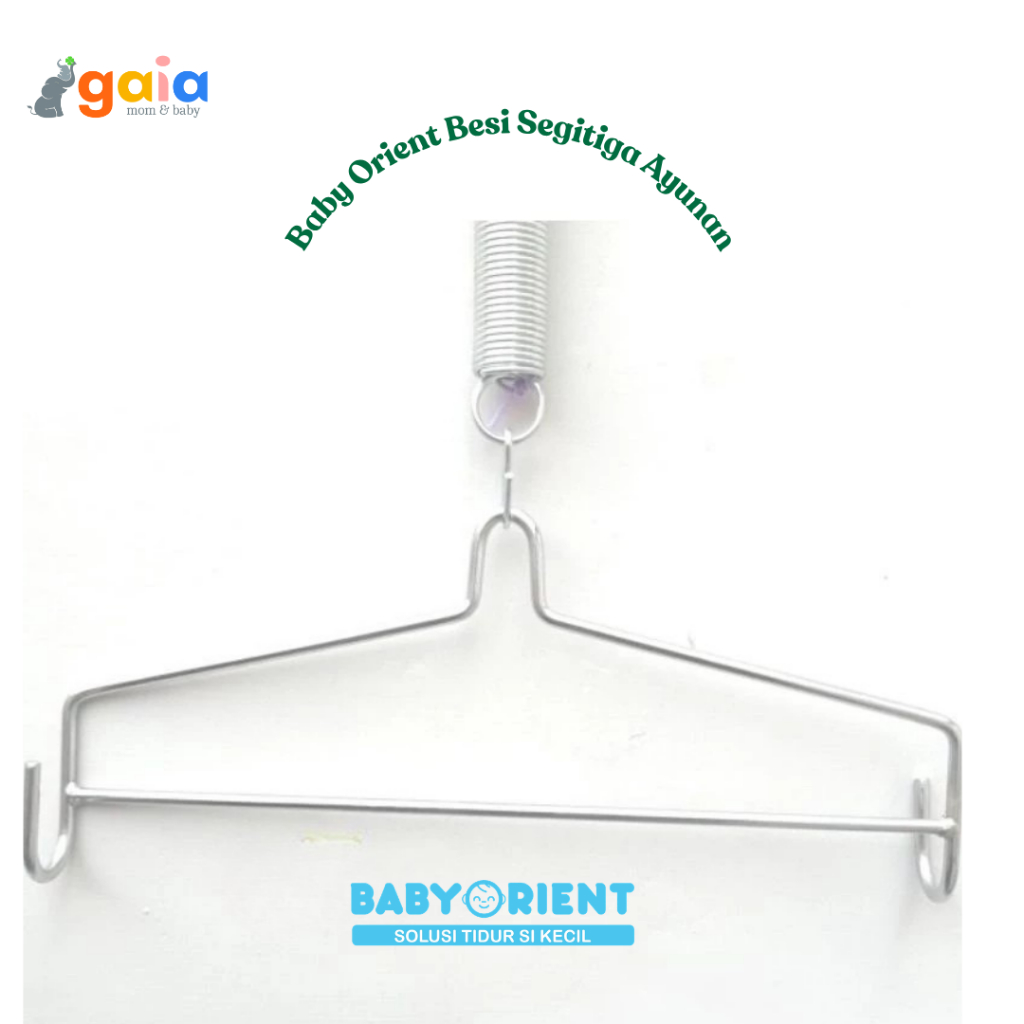 Baby Orient Besi Segitiga Ayunan