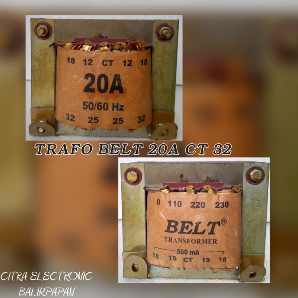 TRAFO BELT 20A CT 32
