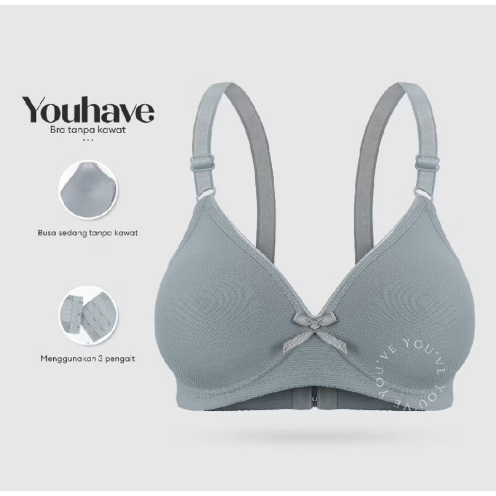 Bh Bra You've ( Youhave),, You've Bra Busa Sedang,, You've Bra Tanpa Kawat