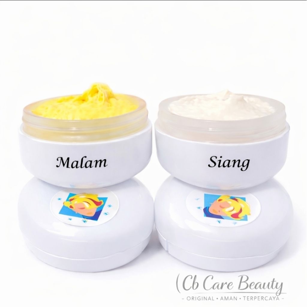 Cream JRG Original BPOM 30gr | Pemutih Wajah Glowing Siang Malam