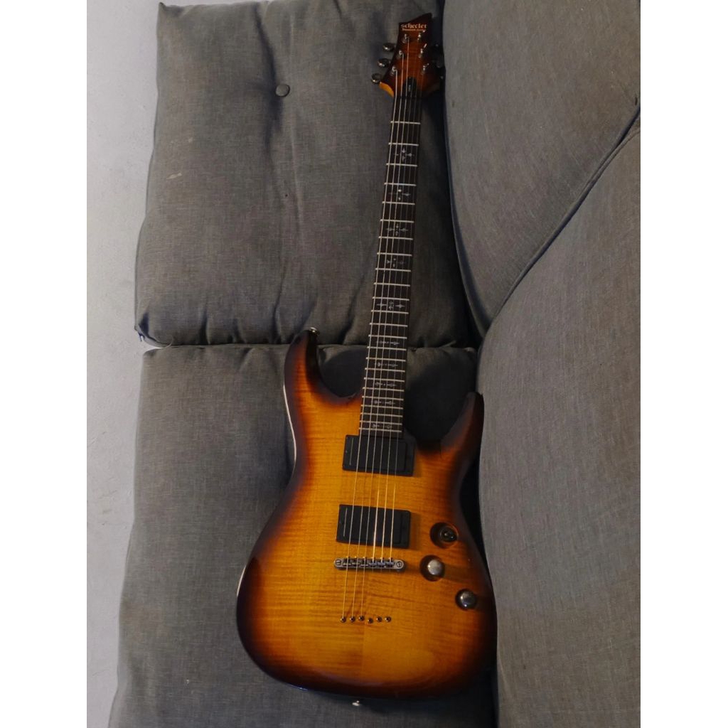 Schecter Demon 6 active pickups elektrik gitar original