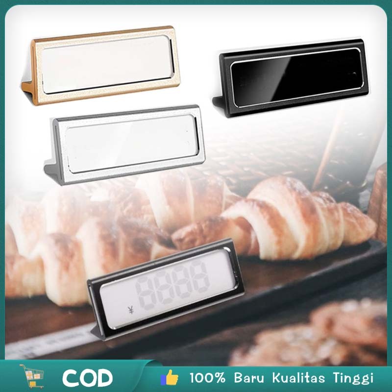 Tag Harga Price Label Holder Price Tag Holder Label Harga Display Rak Stand Display Label Holder Log