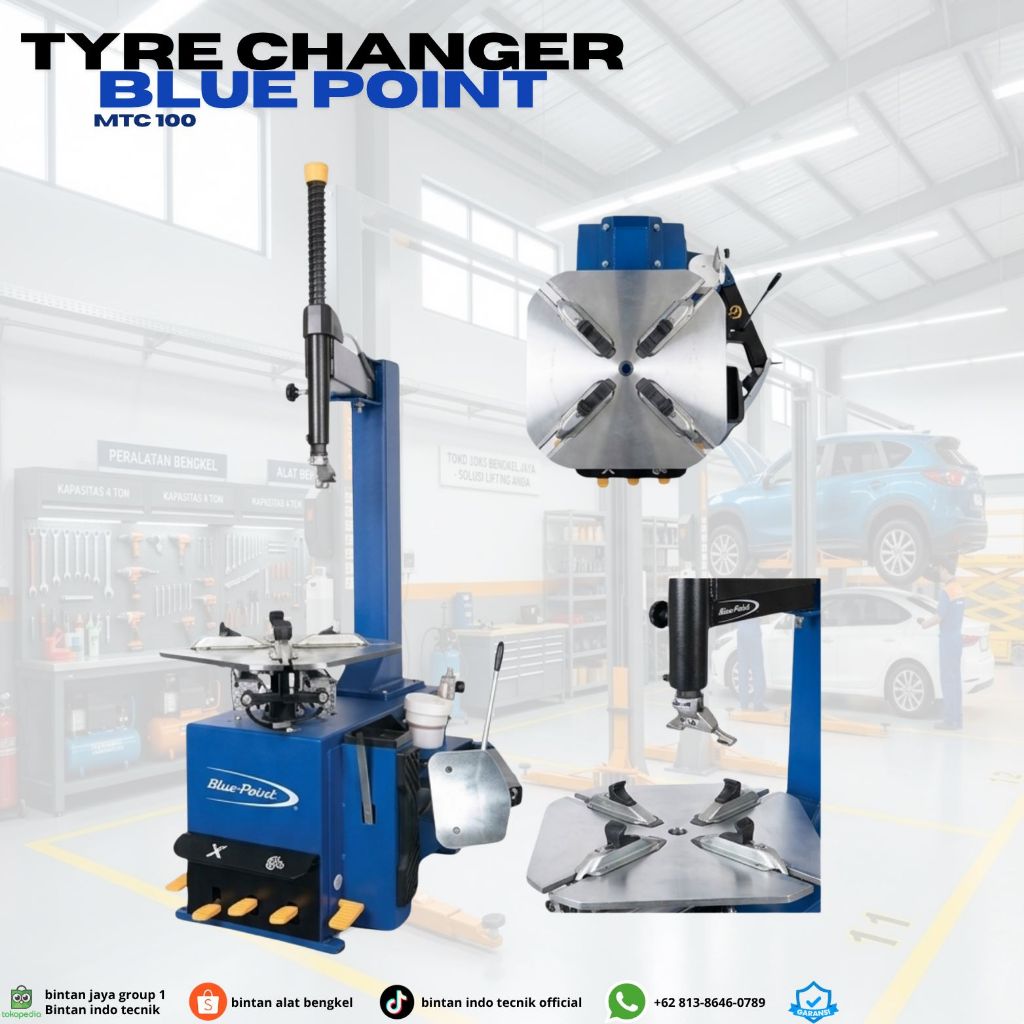 TYRE CHANGER BLUE POINT MTC 100 - Professional Swing Arm Tire Changer