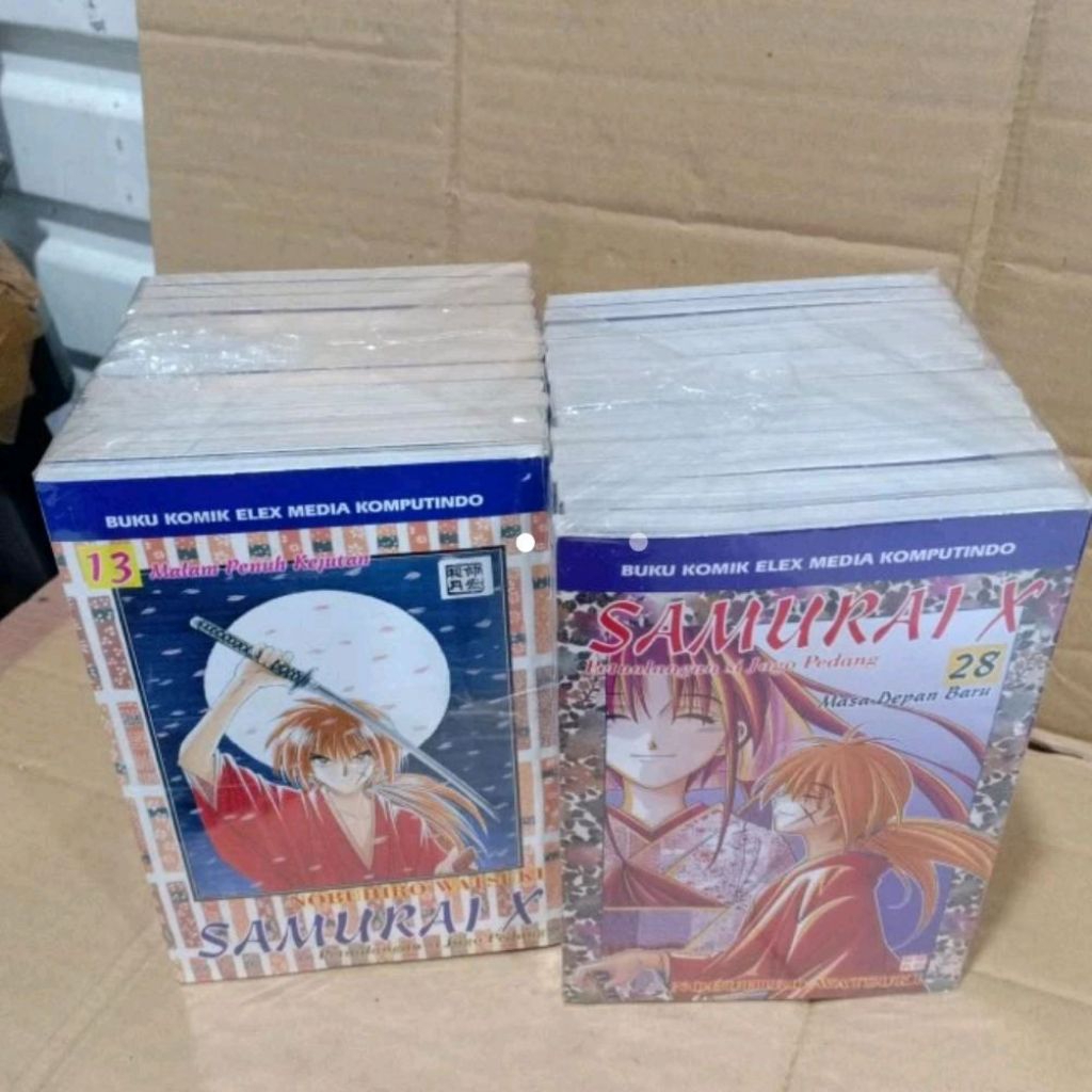 komik lama samurai x 1 sampei 28 tamat