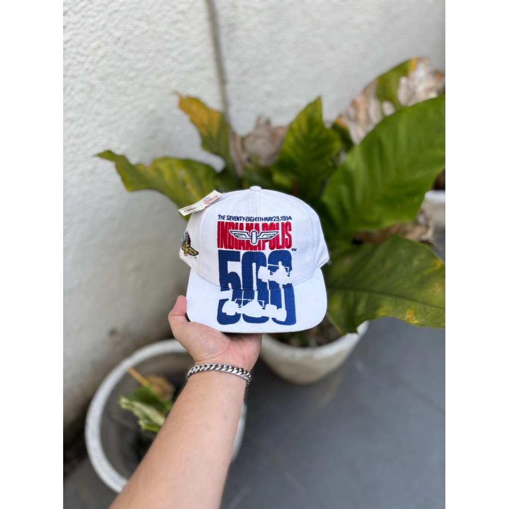 Topi Vintage Nascar Indianapolis 500 Big Logo