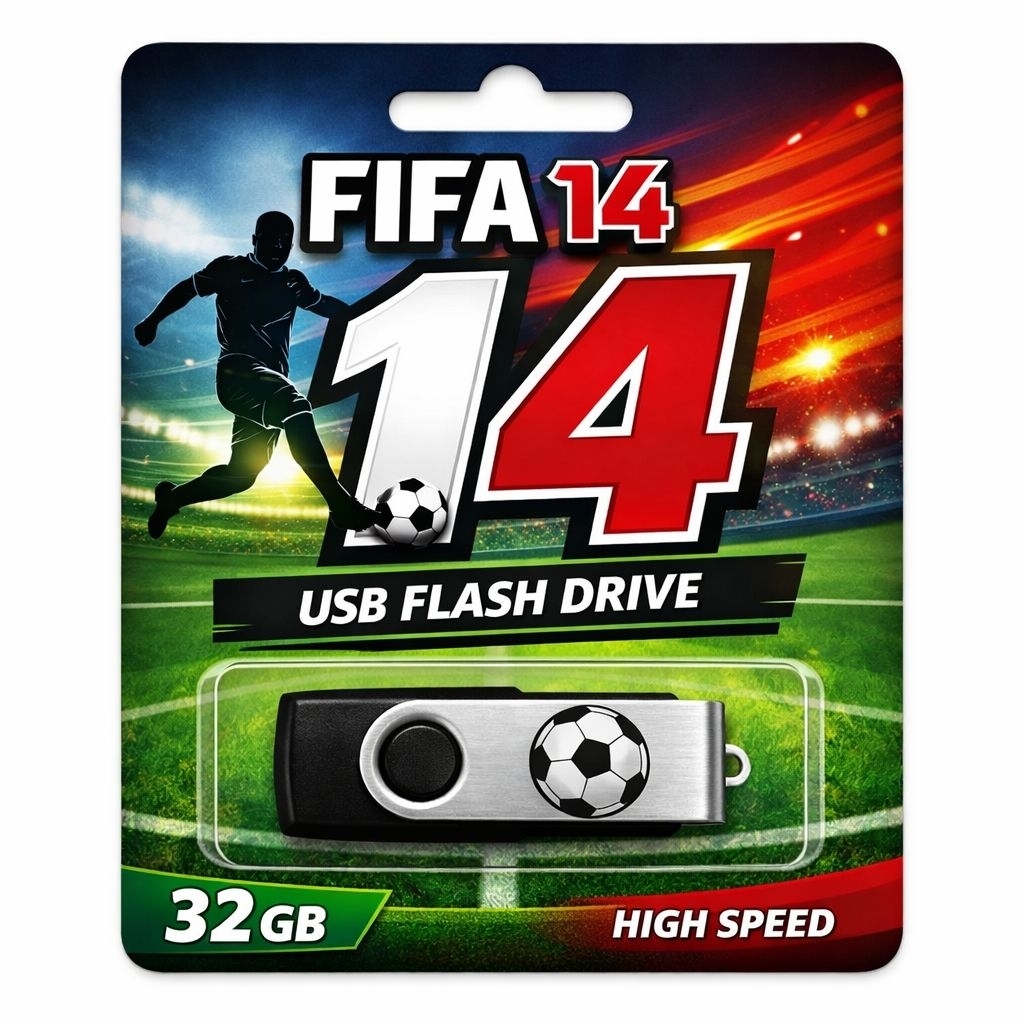 Flashdisk isi Game PC FIFA 14 full update mod FC26