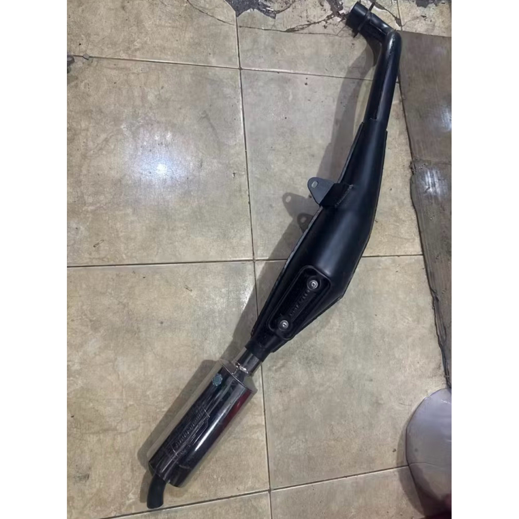 CACAT knalpot fiz fizr press hitam andy speed