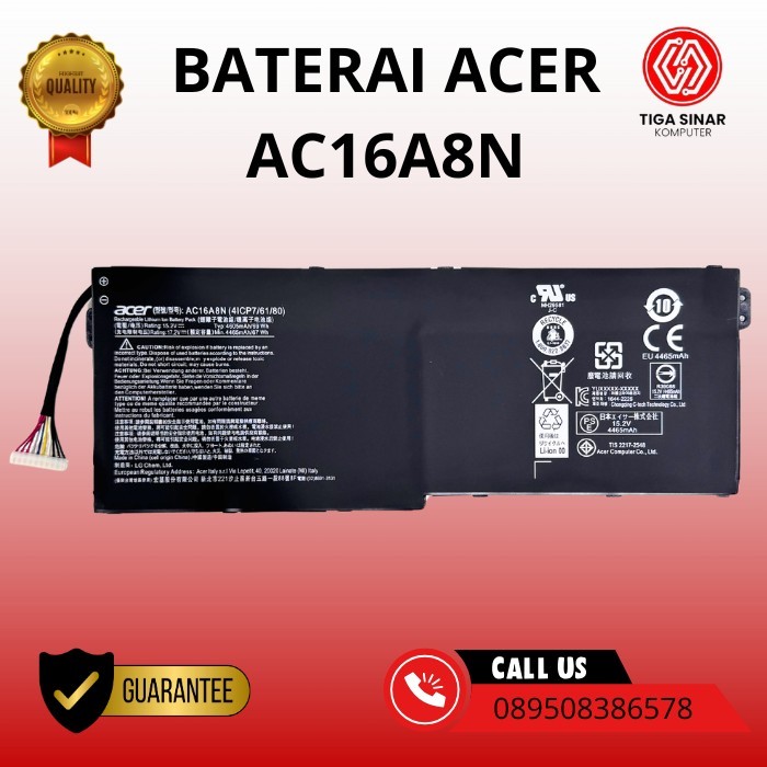 Baterai Acer V NITRO VN7-793G-55TM V15 VN7-593G VN7-793G V17 AC16A8N