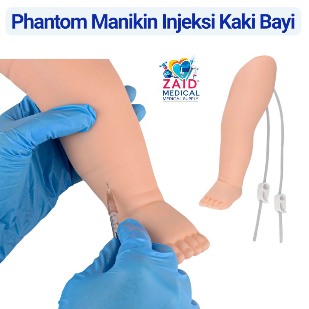 Phantom Manikin Injeksi Training Kaki Bayi