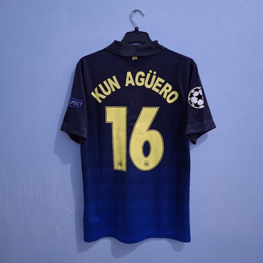 Jersey Manchester City Away 2014 - 2015 Original KUN AGUERO