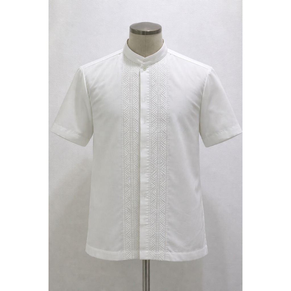 Jstory Koko Pria Al-Lutfi Bordir Eksklusif Lengan Pendek | Cotton Premium Adem & Elegan | Baju Koko 