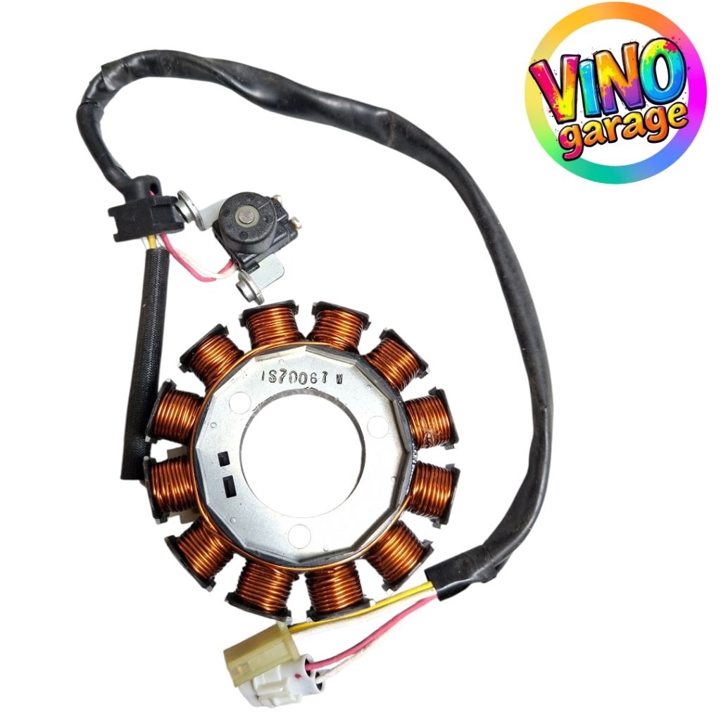 SPULL SPUL STATOR ASSY 1S7 JUPITER MX OLD LAMA NEW ORIGINAL ORI ASLI YAMAHA YGP 1S7-H1410 NOS LOSTPA