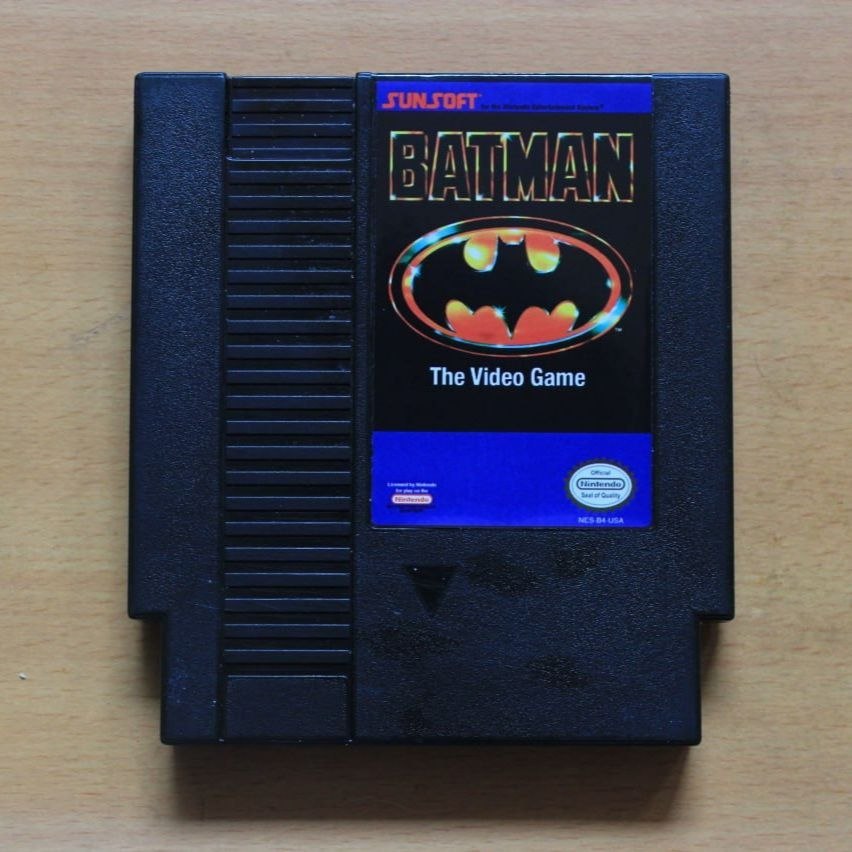 Kaset Nintendo Nes 8 Bit 72 Pin Batman The City Hero Tested Normal Game Jadul Nostalgia 90an