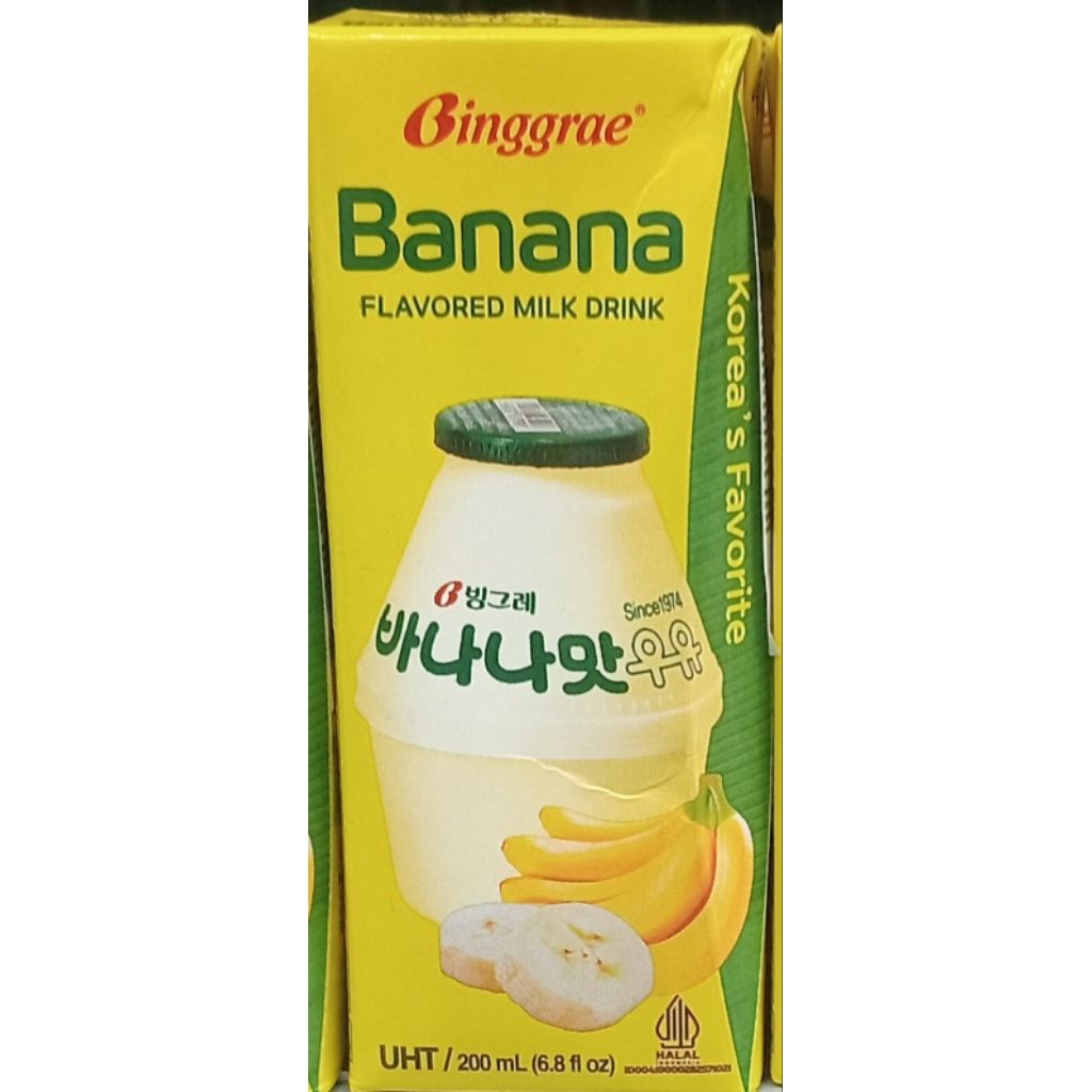 Binggrae Banana Flavored Milk 200 ml