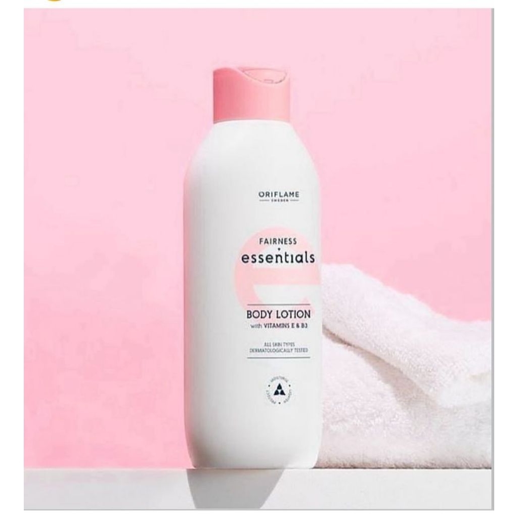 body lotion esensials oriflame