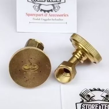 Nozzle Sprayer Lubang 7 Bengkok Kuningan premium import / Spuyer pompa hama 7 lubang Kuningan /Nozzl