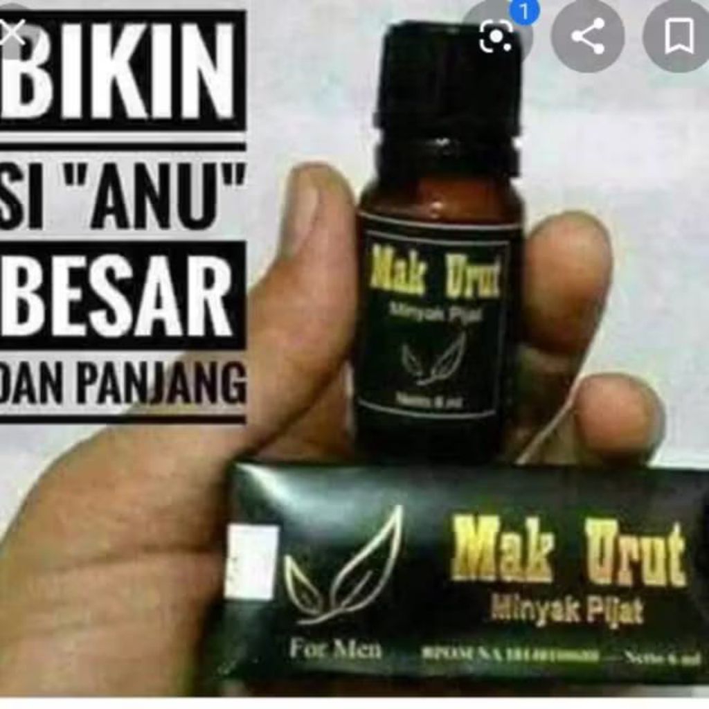 Bisa Cod - Mak Urut Minyak Urut Nasa Original Minyak Oles Urut Bikin Besar Kuat Dan Tahan Lama sedia